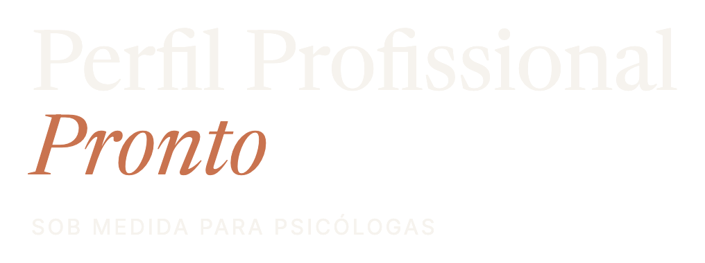 Perfil Profissional Pronto